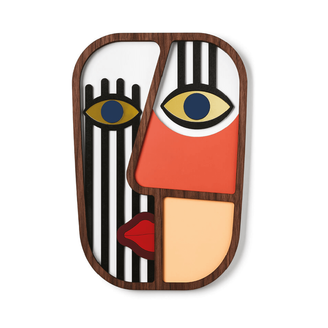 Masques Abstrasso Triplet #7+#8 +#9 (Set de 3) - Œuvre d'art originale de Tzachi Nevo